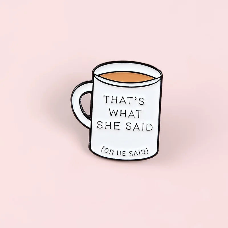 Boss Mug Custom Enamel Pins