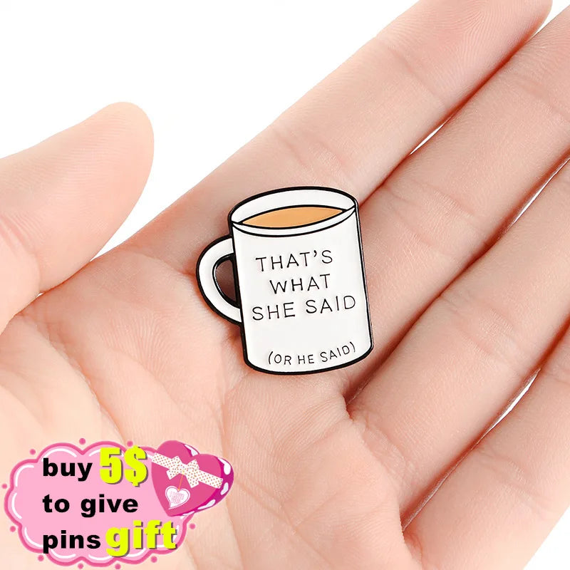 Boss Mug Custom Enamel Pins