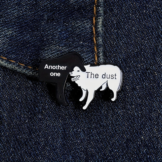 Another One Bites The Dust Enamel Pin