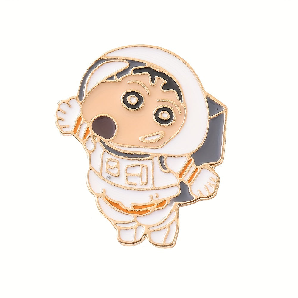 Shin Chan Inspired Enamel Pins