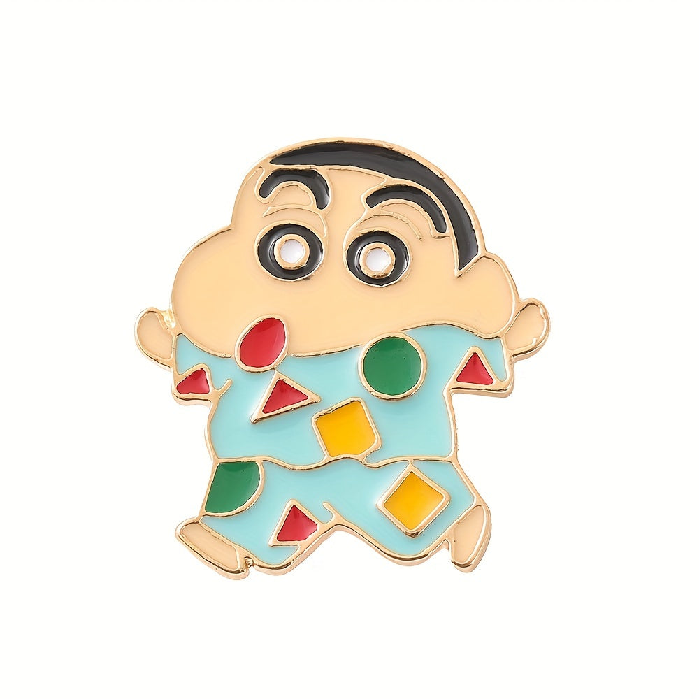 Shin Chan Inspired Enamel Pins